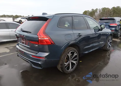 2025 Volvo Xc60 Plug-In Hybrid Ultra, T8 Awd Electric/Gasoline, Dark из США, поврежденный, VIN YV4H60RM3S1033673